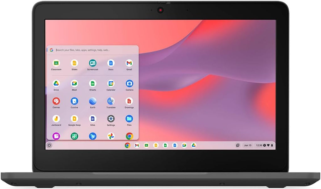 Lenovo 100e Chromebook Gen 4 83G80001US 11.6' Touchscreen Chromebook - HD - Intel N-Series N100-8 GB - 64 GB Flash Memory - English Keyboard - Graphite Gray