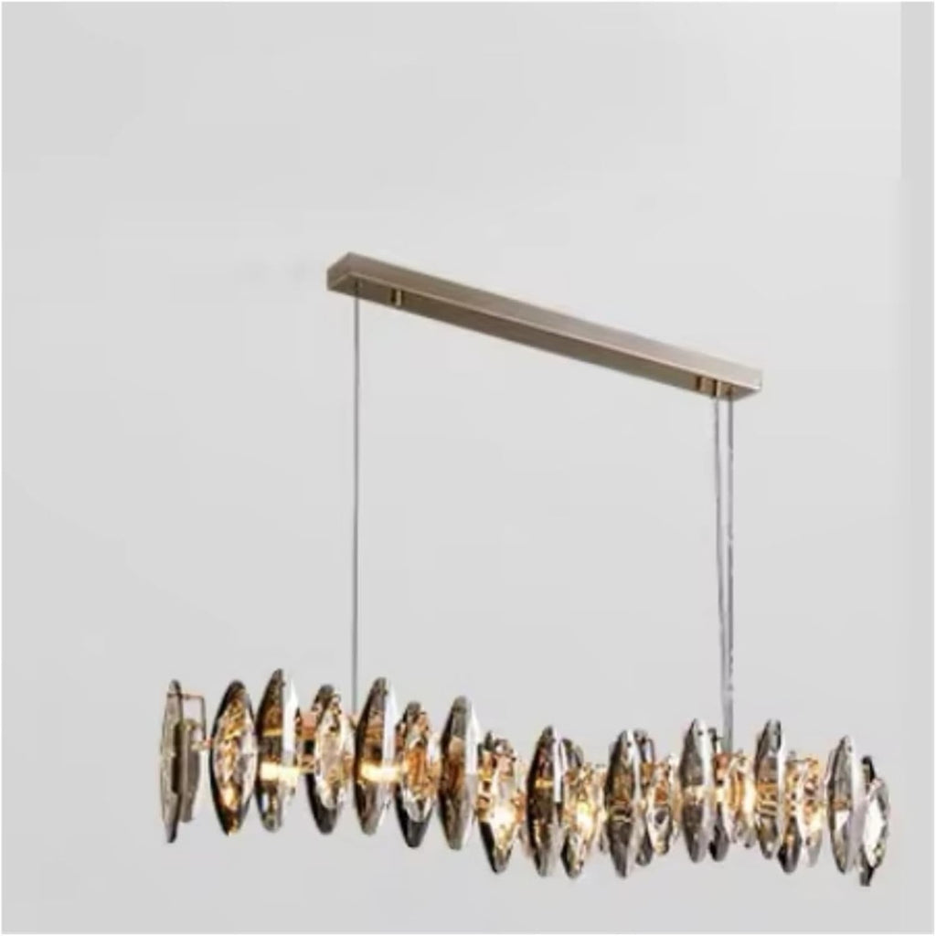 Crystal Gold Silver Modern Pendent Light Independent Design Chandelier Luxury Home Decoration Hanging Lamp,Dining Light Fixtures