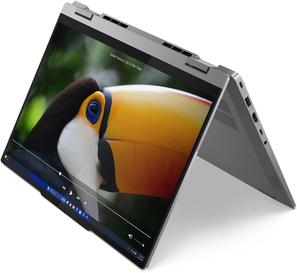 Lenovo ThinkBook 14 G4 IML 21MX000GUS 14' Touchscreen Convertible 2 in 1 Notebook - WUXGA - Intel Core Ultra 7 155U - 16 GB - 512 GB SSD - English (US) Keyboard - Luna Gray