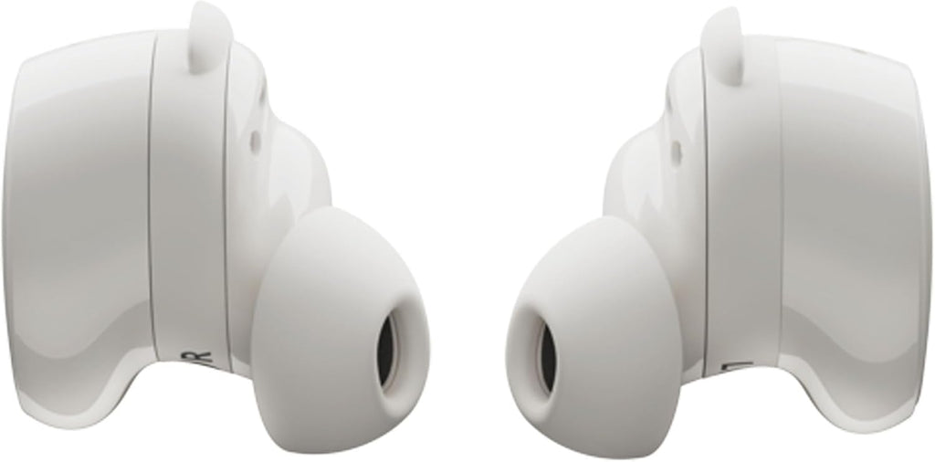 Bose QuietComfort Bluetooth Earbuds, True Wireless Earbuds with Active Noise Cancellation and Mic, Deep Bass, IPX4 Rating, Up to 8.5 Hours of Playtime, White (Renewed)