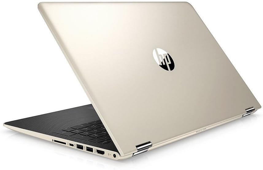 HP X360 Business Flagship 2-in-1 Laptop PC 15.6' FHD Touchscreen Intel i7-8550U Quad-Core Processor 8GB DDR4 RAM 1TB HDD Radeon DSC 530 Graphics Backlit-Keyboard B&O Audio Windows 10-Gold (Renewed)