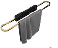 Black and Gold Bath Towel Rack, European Style Towel Rack Without Punching Hook, Bathroom Rack Towel Rail/Towel Bar (Color : Towel Bar)