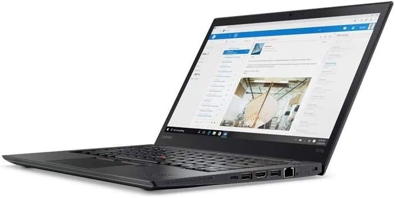 Lenovo ThinkPad T470s 14'' FHD (1920x1080) IPS Business Laptop (Intel Dual-Core i5-6300U, 12GB DDR4 RAM, 512GB PCIe NVMe M.2 SSD) Backlit, Fingerprint, Thunderbolt 3, Type-C, Windows 10 Pro