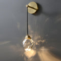 Wall Light Adjustable Hanging Wire Wall Sconce Modern Gold All Copper Base Wall Lamp Bedroom Bedside Lighting Fixtures Bathroom Vanity Pendant Lights for Restaurant Hallway House