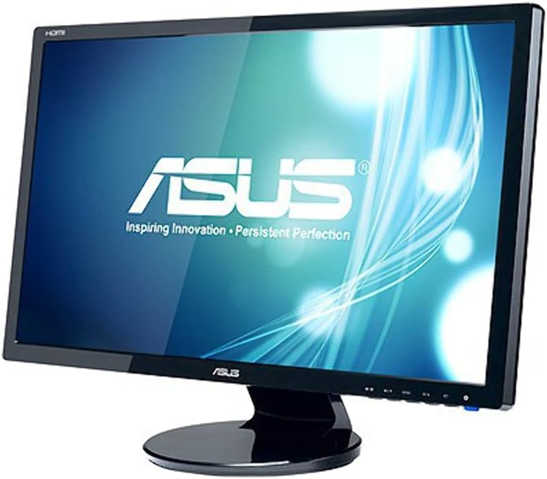 ASUS VE247H 23.6' Monitor Full HD 1920x1080 2ms HDMI DVI-D VGA Back-lit LED Monitor