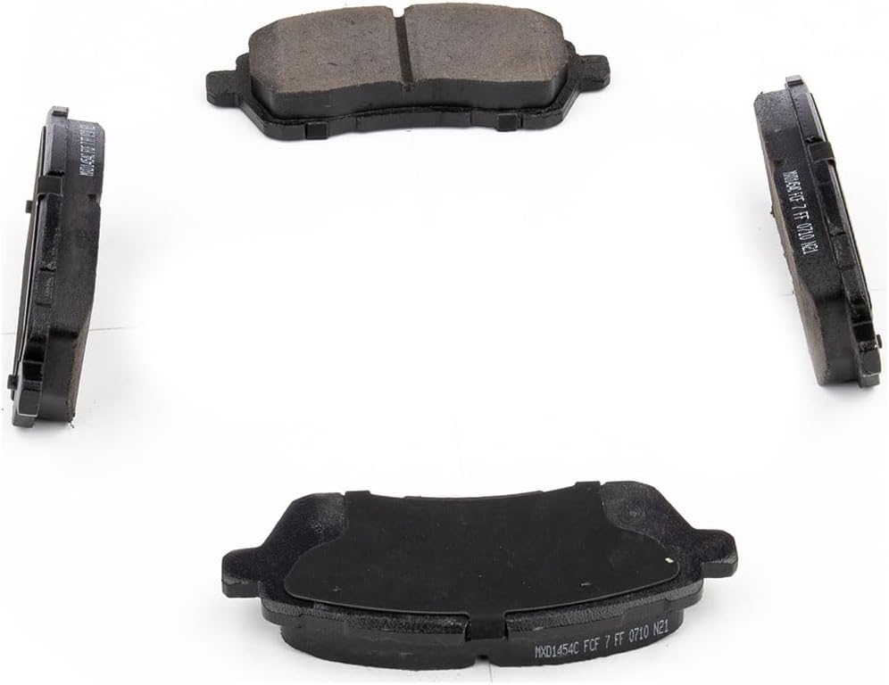 Front Brake Kit fits Ford Fiesta 1.6L 2011 2012 2013 2014 2015 2016 2017 2018 2019, fits Fiesta 1.0L 2014 2015 2016 2017, Ceramic Brake Pads and Rotors Kit Replace 3-PC Set