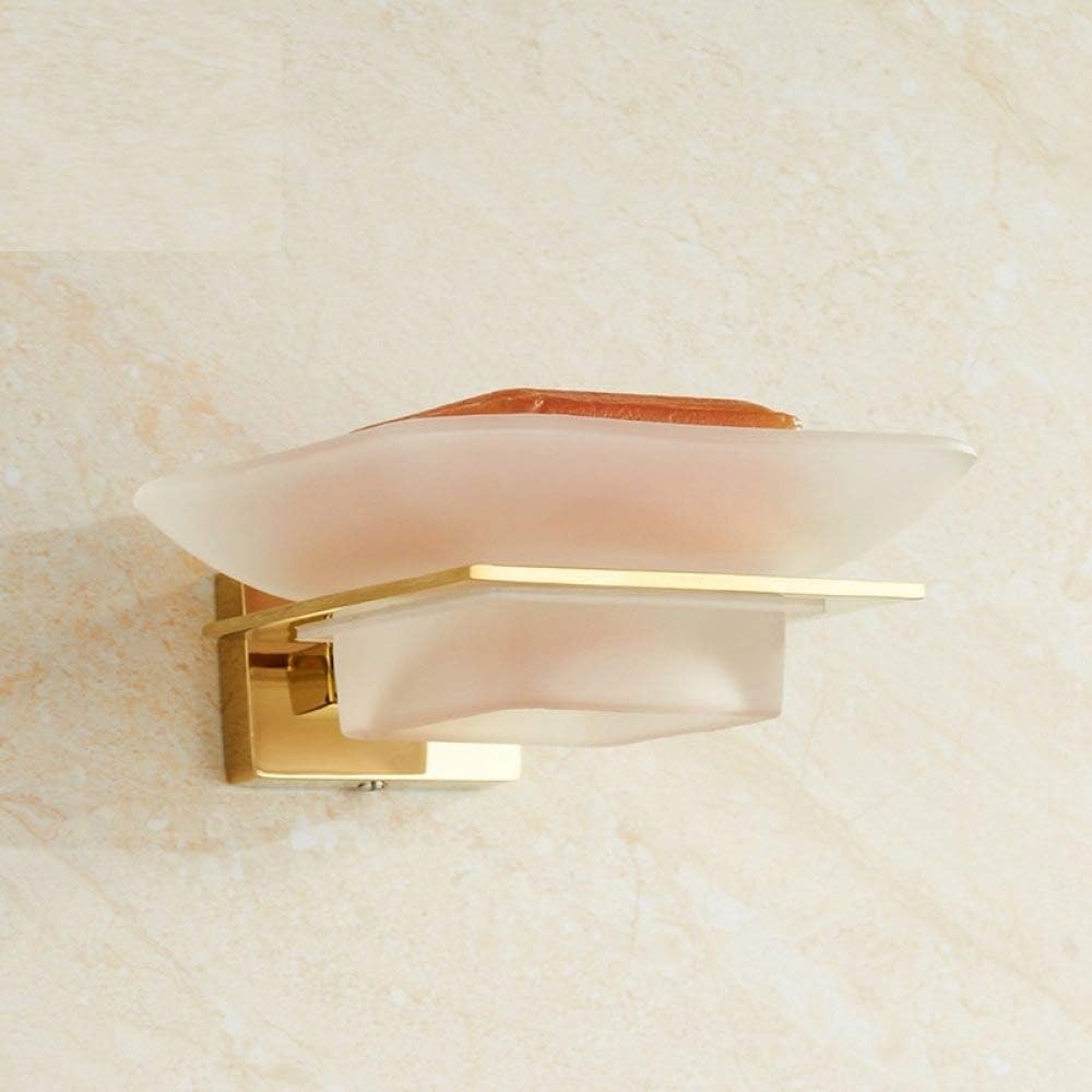 Golden Towel Rack Towel Bar Gold Stainless Steel Hardware SetRobe HookToilet Brush Cup Holder Soap Dish Bathroom Accessories,Single Towel Bar(Soap Dish)