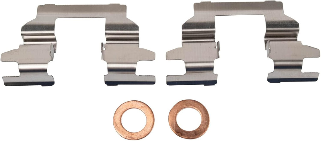 TRQ Rear Performance Brake Pad, Caliper, & Rotor Kit, with Chemical Kit Semi-Metallic Premium G-Coated Compatible with 2008-2013 Nissan Rogue 2014-2015 Rogue Select