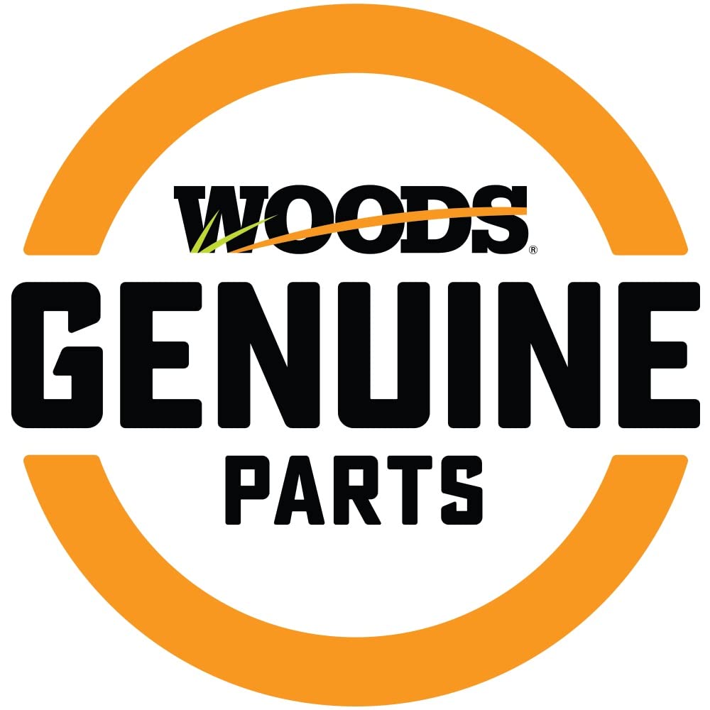 WOODS OEM 70104KT (70104-3 Blade Set) 18' Medium Lift Genuine Replacement Blade Kit - Compatible with Model D5221T Mow'N Machine Mower Deck - Precision, Heat-Treated, Alloy Steel, Lawn Mower Blades
