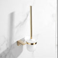 Bathroom Rack Bathroomccessories Paperolder, Corner Shelf, Rail, Toilet Brusholder, Towel Racks, Brass Gold Bathroomardware Set Bathroomecor Soapish(Toilet Brush Holder)