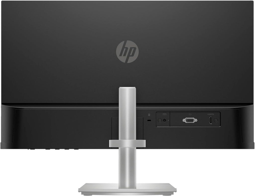 HP Series 5 524sh Monitor (Replaces M24h) 24' IPS FHD (1920x1080) 99% sRGB Display, Adjustable Tilt, Flicker Free, Anti-Glare, Low-Blue Light Filter, Black/Silver w/DKZ Hub USB Port Expander