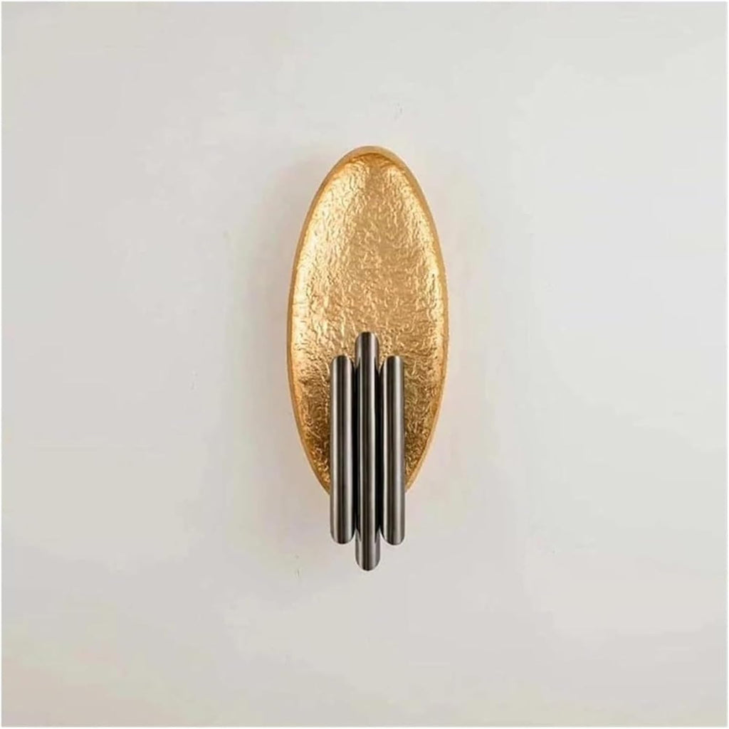 Gold Silver Body Wall Lamp Living Room Indoor Lighting Bedroom Bedside Lamps Aisle Wall Light Fixture Chandelier(Gold)