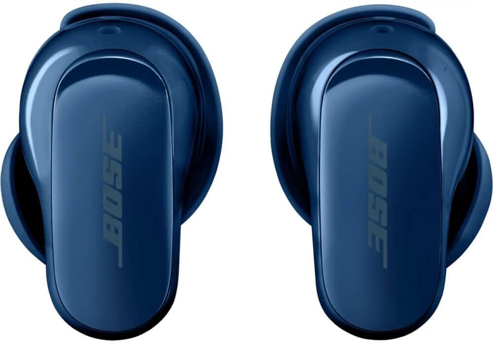 Bose QuietComfort Ultra Noise Cancelling Earbuds - Lunar Blue (Renewed)