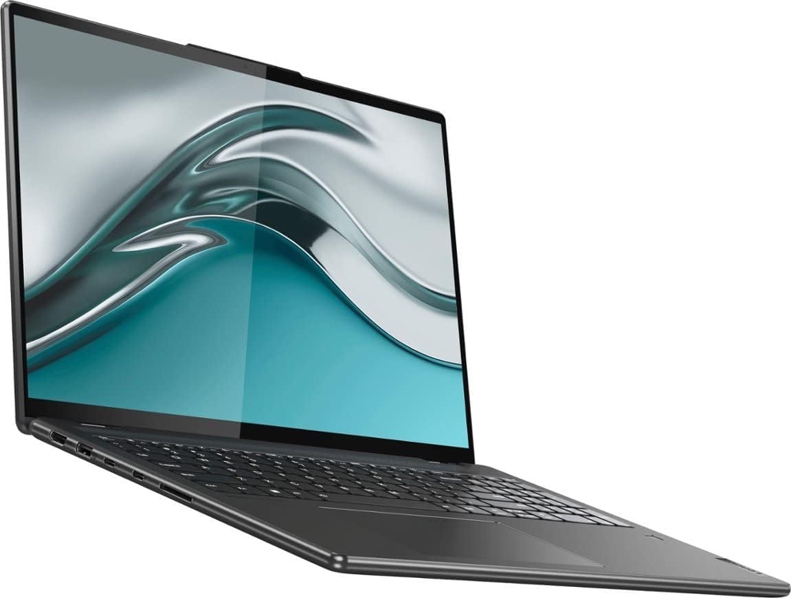 Lenovo 2022 Yoga 7i 2-in-1 16' 2.5K Touch Premium Laptop | Intel Core i5-1240P | Backlit Keyboard | Fingerprint | Windows 11 | Gray| 8GB RAM | 256GB SSD