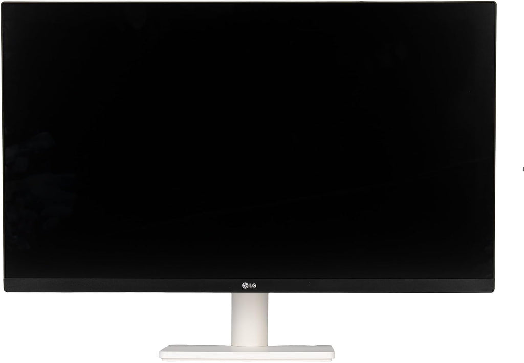LG Ultrafine 27US500-W 27' 4K UHD (3840×2160) Monitor (White) (2-Pack) | IPS Display, HDR10, 60Hz, 90% DCI-P3 Gamut, Anti-Glare Screen, Tilt Stand, HDMI & DisplayPort - Bundle