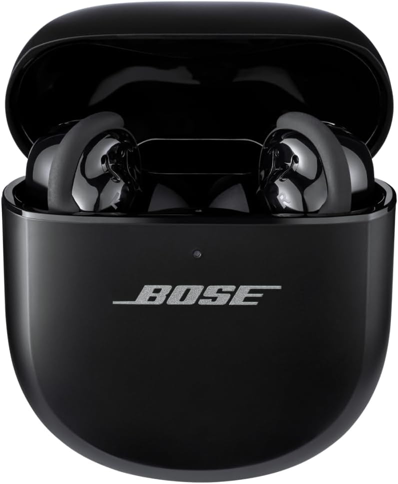 Bose QuietComfort Ultra True Wireless Noise Cancelling In-Ear Earbuds - Black (Renewed)