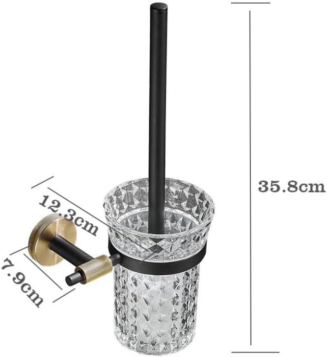 Stainless Steel Bathroom Hardware Set Bathroom Accessories Black Towel Rail Bar Rack Gold Towel Bar Shelf Towel Holder,Toilet Brush