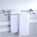 LSLYTQ Towel Rail Rack ORB/Antique Brass/Gold/Chrome Double Towel Bar, Toilet Towel Bar Towel Rack Holder, Wall Mounted Bathroom Accessories for Bathroom Kitchen