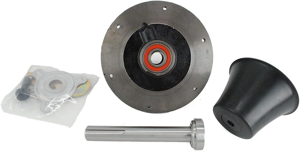 Grasshopper Mower Blade Spindle Assembly - Cast Iron, Includes Spindle Housing, Shaft and Spindle Deflector Cone, Genuine Replacement Part, (OEM 623711 - Check Compatibility)