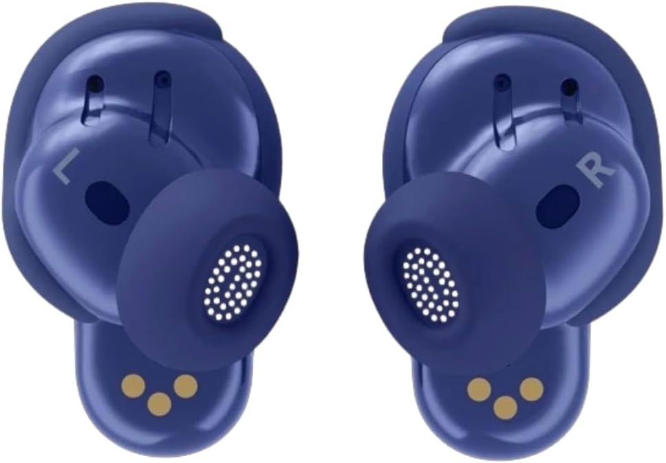 Bose New QuietComfort Ultra Bluetooth Earbuds (2nd Gen), Wireless Noise Cancelling Earbuds, Up to 6 Hours Battery, IPX4 Rating, Immersive Audio, Deep Bass + Green Extreme Charger (Midnight Violet)