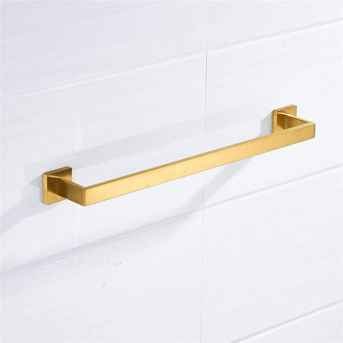 Towel Rack Multi-Function Towel Rack Home Towel Shelf with Wall Mounted Gold Polished Towel Bathroom Accessory Storage/Towel Bar It's so Kind of You
