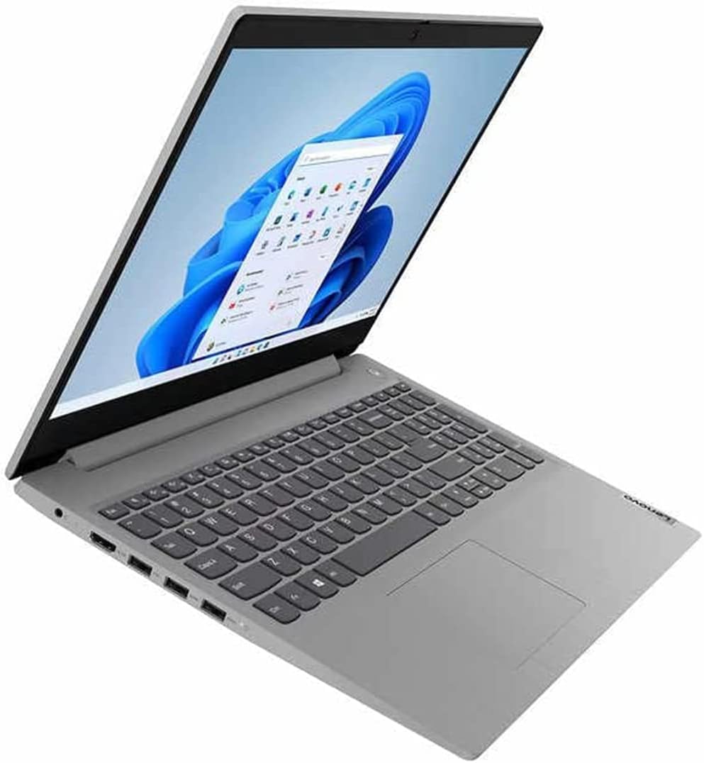 Lenovo 2022 ideapad 3 Laptop, 15.6 Inch Touch Screen, Intel Core i3-1115G4 Processor, 12GB RAM, 512GB SSD, WiFi 6, Webcam, Card Reader, Windows 11 Home, Bundle with JAWFOAL