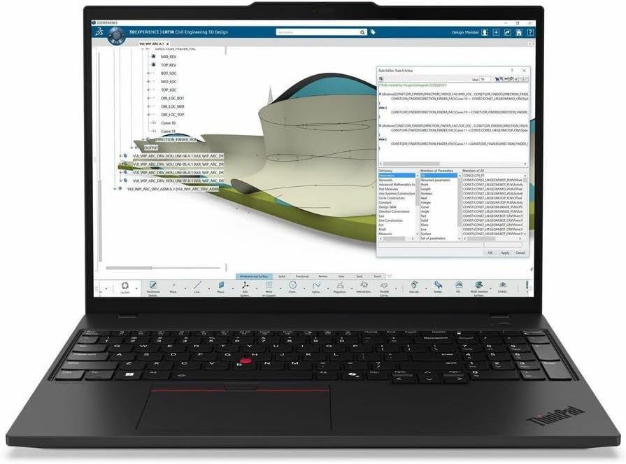 Lenovo ThinkPad P16s Gen 4 21QR001QUS 16' Copilot+ PC Mobile Workstation - WUXGA - AMD Ryzen AI 7 PRO 350-32 GB - 512 GB SSD - English Keyboard - Black