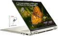 Lenovo Yoga 7 2-in-1 Laptop 14' WUXGA OLED Touch AMD 6-core Ryzen AI 5 340 16GB RAM 2TB SSD for Creator Business Professional, Wi-Fi7 Backlit KB Windows 11, Seashell, w/2TB USB Drive, W/GaLiMu