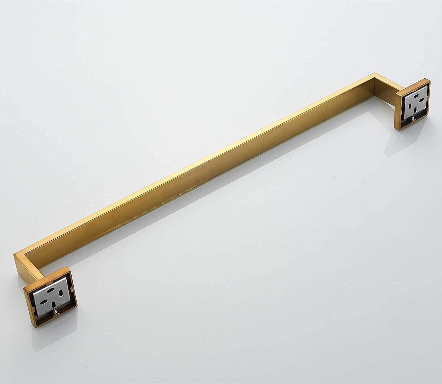 Towel Rack Multi-Function Towel Rack Home Towel Shelf with Wall Mounted Gold Polished Towel Bathroom Accessory Storage/Towel Bar It's so Kind of You