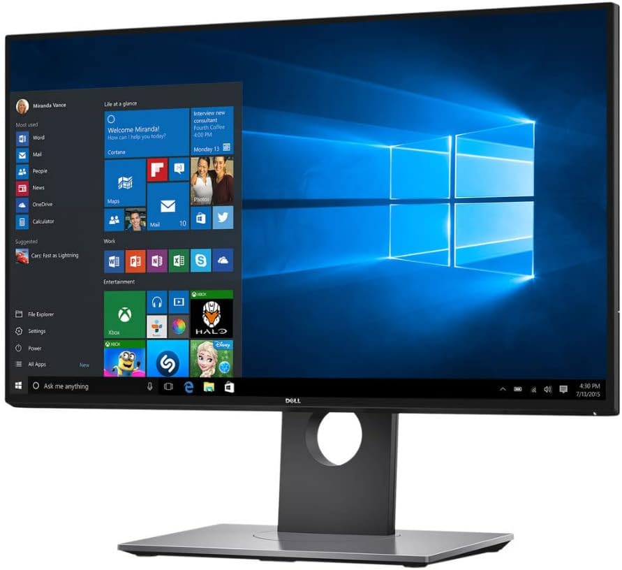 Dell UltraSharp U2417H 24' LED LCD Monitor - 16:9-6 ms (Renewed)