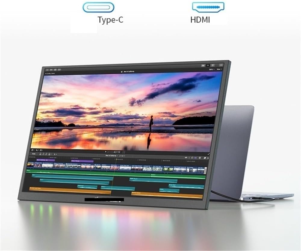 Travel Screen Portable Monitor 18.4 Inch Extended Sub-Screen 4k Laptop Mobile Phone External Gaming