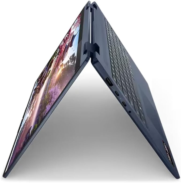 Lenovo IdeaPad Flex 5 2-in-1 AI PC Laptop, 14' WUXGA IPS Touch Screen, AMD Ryzen 7 350, 16GB RAM, 1TB PCIe SSD, Radeon 860M Graphics, Webcam, Backlit Keyboard, USB-C, HDMI, Windows 11 Pro