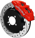 Wilwood 140-11899-DR Forged Dynapro 6 Front 12.19' Big Brake Kit With Drilled Rotors and Red Calipers, Compatible with 2011-2014 Ford FiestA