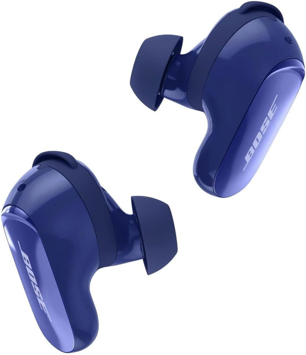 Bose New QuietComfort Ultra Bluetooth Earbuds (2nd Gen), Wireless Noise Cancelling Earbuds, Up to 6 Hours Battery, IPX4 Rating, Immersive Audio, Deep Bass + Green Extreme Charger (Midnight Violet)