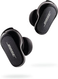 Bose QuietComfort Earbuds II, Wireless, Bluetooth, World's Best Noise Cancelling In-Ear Headphones with Personalized Noise Cancellation & Sound, Triple Black (Renewed)