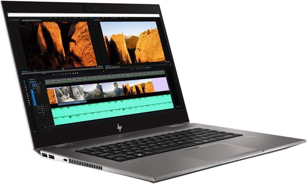 HP ZBook Studio G5 15.6' FHD Core i9-9880H 2.3GHz, 32GB RAM, 1TB NVMe SSD, Windows 11 Pro 64Bit, CAM, NVIDIA Quadro P2000 4GB (Renewed)