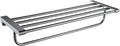 KETTEL Chrome Bathroom Hardware Set， Gold Holder Bathroom Accessories，Wall-Mounted Bathroom Rack Accessory Set，Fixtures Accessories Kit (Color : Towel Rack)