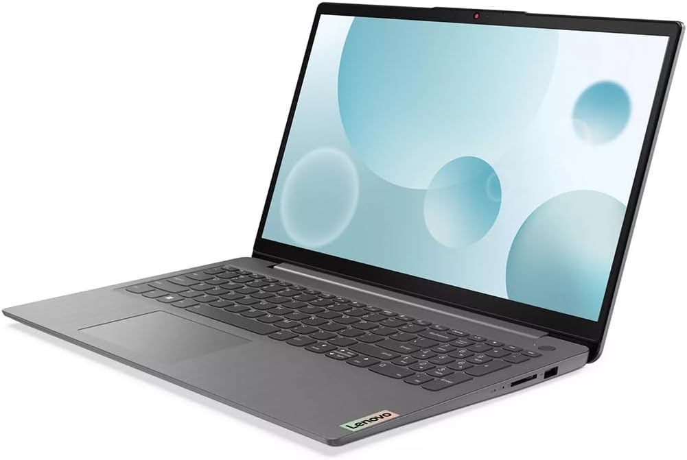 Lenovo IdeaPad 3 15IAU7 15.6' Full HD Touchscreen Laptop, Intel Core i7-1255U 1.7GHz, 8GB RAM, 512GB SSD, Windows 11 Home, Arctic Gray