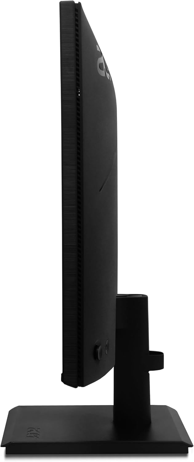 acer 24' FHD IPS Monitor with 4ms Response Time, Anti Glare, VESA Mount (100 x 100mm), HDMI, VGA & Dockztorm USB Port Expander, Black Color