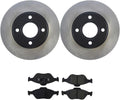 Brake Pads and Rotors Kit - Front Brakes and Rotors, Replacement Brake Kit fits Ford EcoSport 2012 2011 2010 2009 2008 2007 2006 2005 2004 fits Ford Fiesta 2009 2008 2007 2006 2005