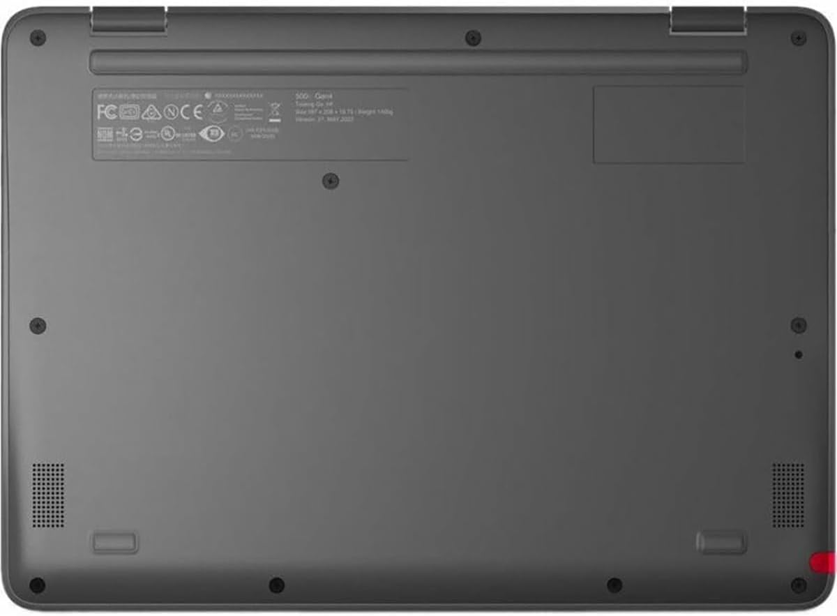Lenovo 500e Yoga Chromebook Gen 4 82W40009US 12.2' Touchscreen Convertible 2 in 1 Chromebook - WUXGA - 1920 x 1200 - Intel N100 Quad-core (4) - 4 GB (Total RAM + On-Board Memory) - 32 GB
