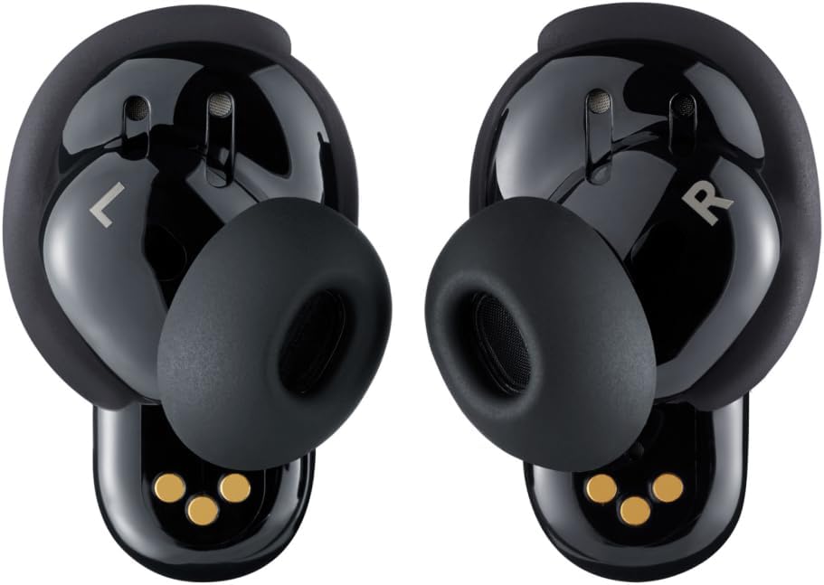 Bose QuietComfort Ultra True Wireless Noise Cancelling In-Ear Earbuds - Black (Renewed)