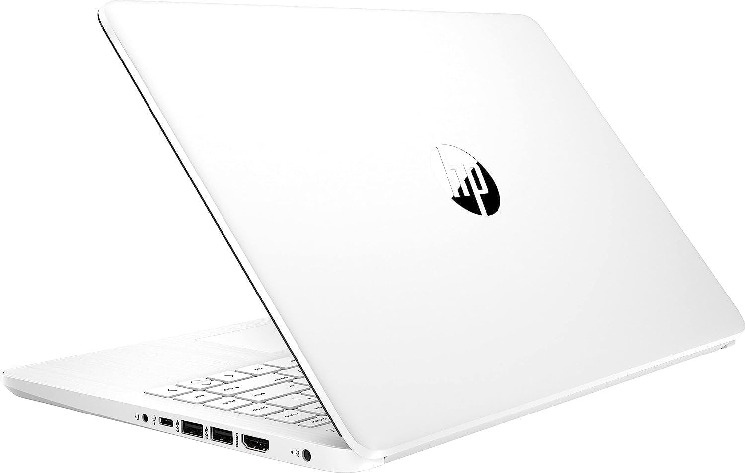 HP 14' Latest Stream Laptop Ultral Light for Students and Business, Intel Celeron 8GB RAM, 320GB Storage (64GB eMMC+256GB Ghost Manta SD Card), 1 Year Office 365, HDMI, WiFi, USB-A&C, Win 11