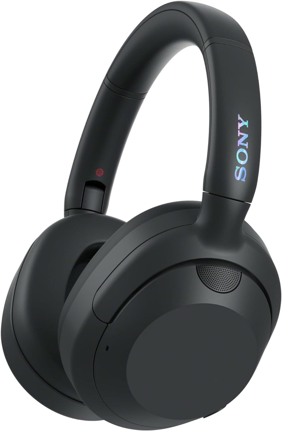 Sony ULT WEAR Noise Canceling Wireless Headphones with Alexa Built-in, Massive Bass Comfortable Design, Black WHULT900N/B Bundle with Pro Audio Headphone Stand + Microfiber Cloth