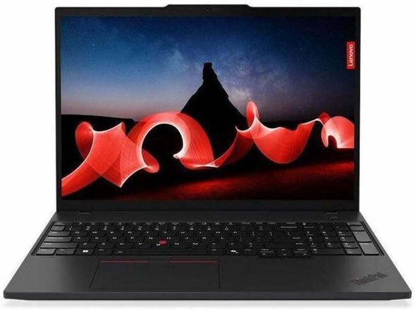 Lenovo ThinkPad T16 Gen 3 21MN00AHUS 16' Touchscreen Notebook - WUXGA - Intel Core Ultra 7 155U - 16 GB - 512 GB SSD - English Keyboard - Black - Intel Chip - 1920 x 1200 - Windows 11 Pro - Intel