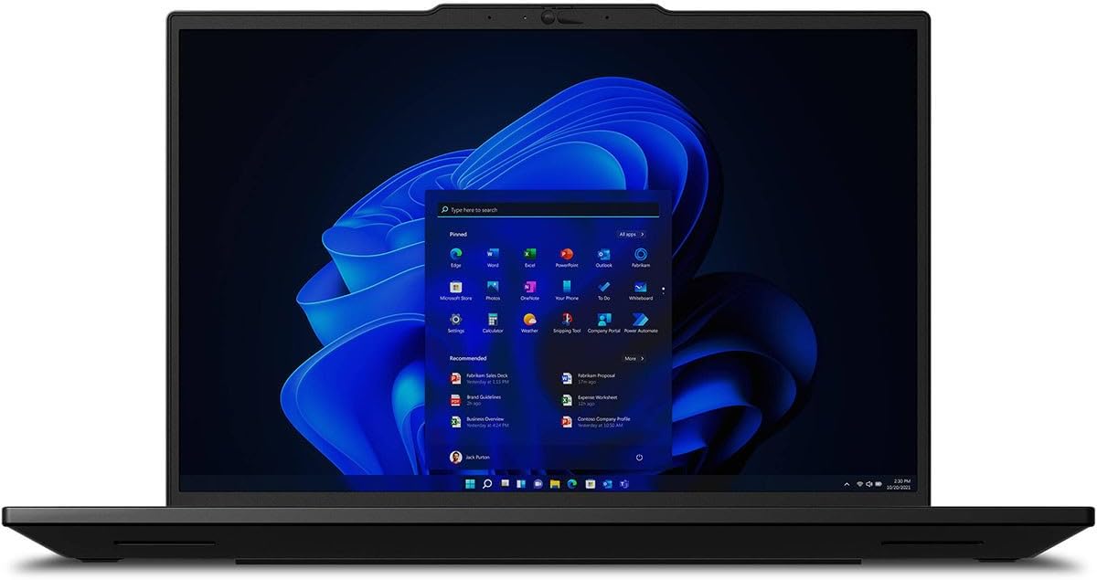 Lenovo ThinkPad P14s Gen 5 21G2001VUS 14.5' Mobile Workstation - WUXGA - Intel Core Ultra 7 155H - 32 GB - 1 TB SSD - English Keyboard - Black