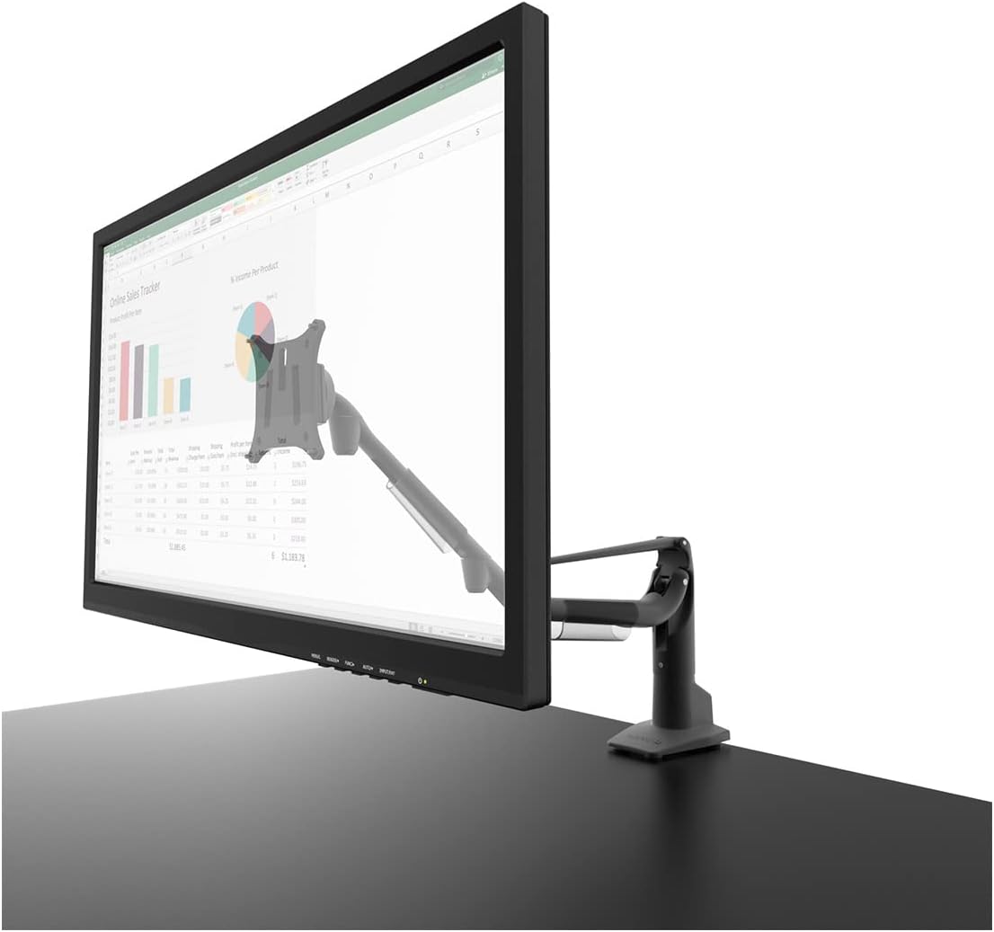 Kanto DMS1000 Desktop Mount for 17-inch to 32-inch Displays (Black)
