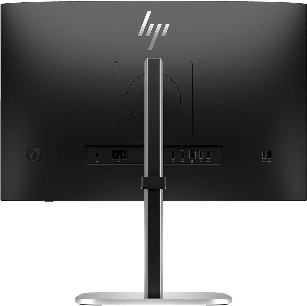 HP Series 5 Pro 24' WUXGA IPS Monitor with 5ms Response Time, Flicker Free, VESA Mount (100mm), Displayport, HDMI, Black/Silver Color with DKZ Hub & ErgoFlexy Single Monitor Mount