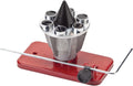Precision Blade Balancer Balances Blades After Sharpening Universal Metal Aluminium Design Improves Longevity Of Mowers For All Lawnmower Blades 42-047 Black Red 1 Pack Compatible With Husqvarna
