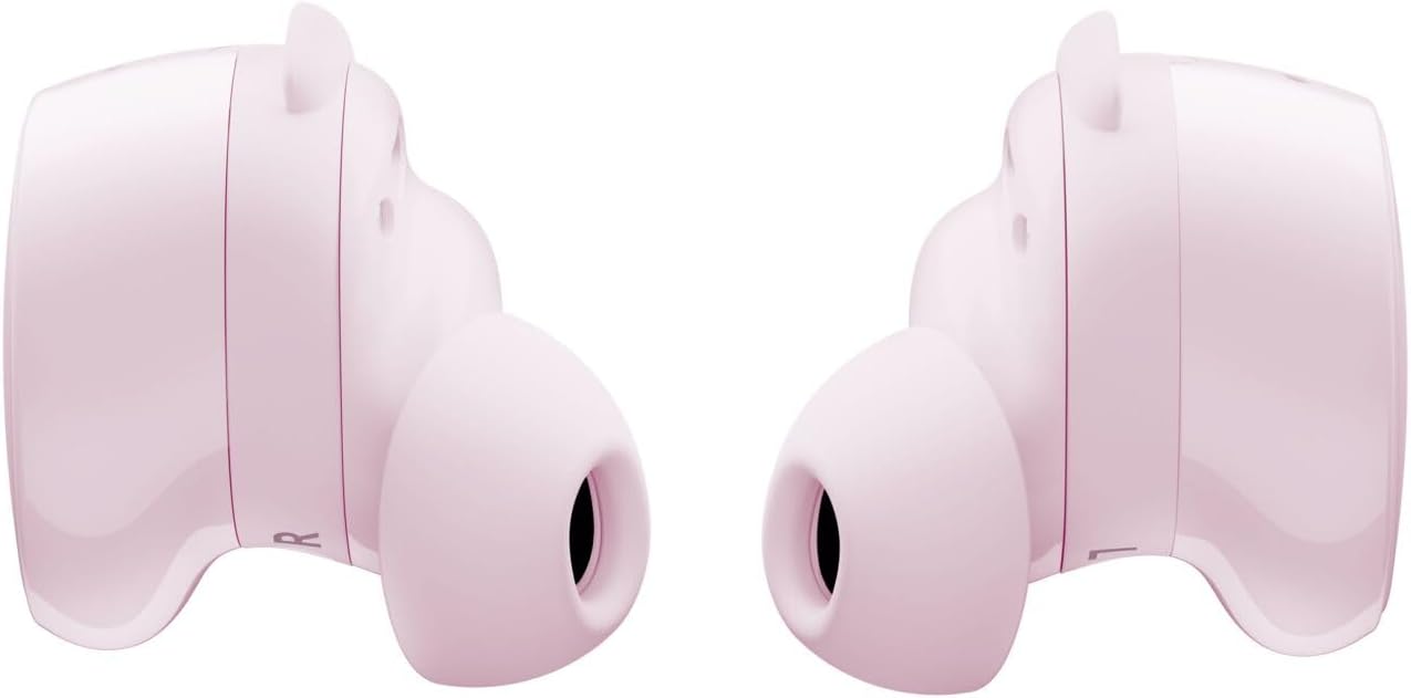 Bose QuietComfort Earbuds - True Wireless Bluetooth Earbuds with Active Noise Cancellation and Mic, USB-C, IPX4, Up to 8.5 Hours, Petal Pink - Limited Edition (Renewed)